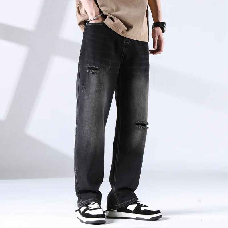 Urban Inspired Distress Jeans - Riley Grove