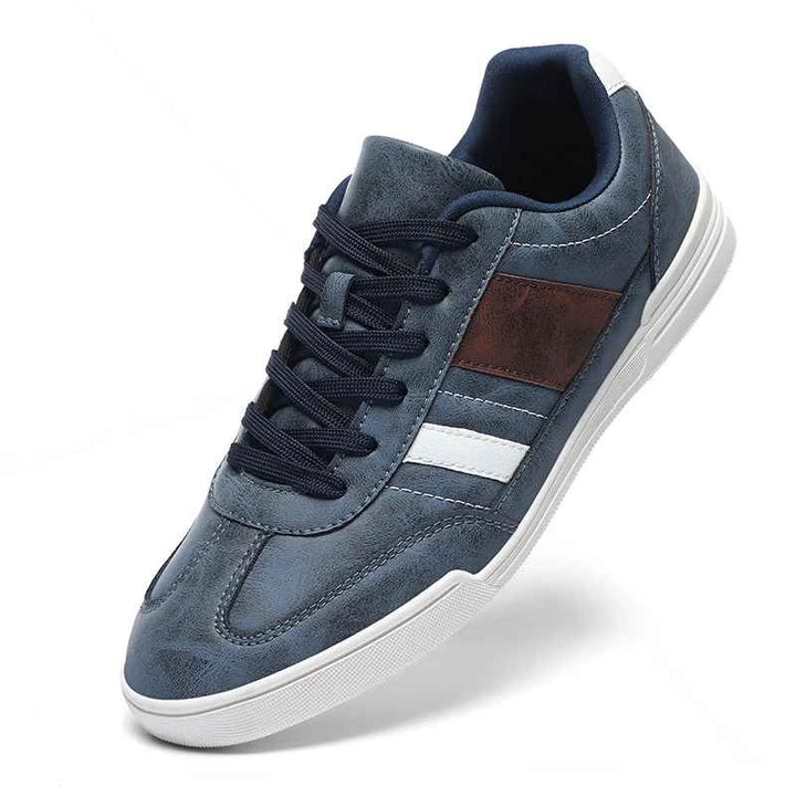 Laurent Leather Sneakers - Riley Grove