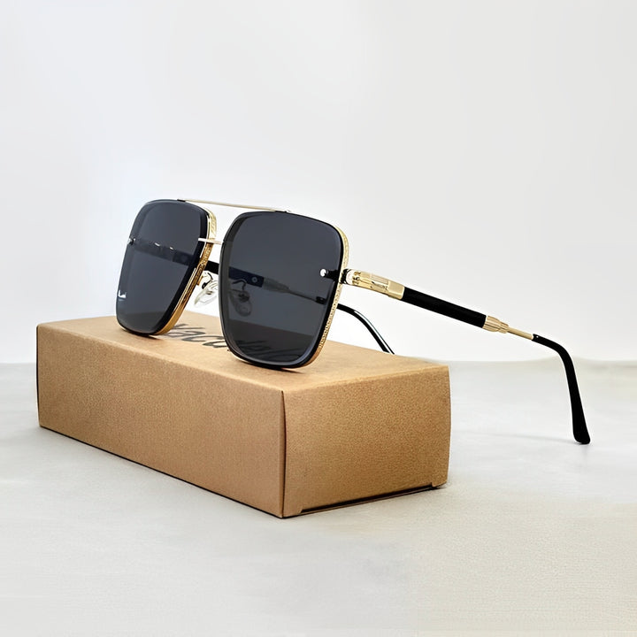 Raven Retro Aviator Sunglasses - Riley Grove