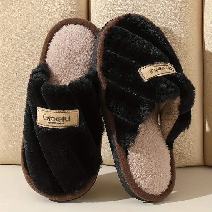 Graciette Sherpa Slides - Riley Grove