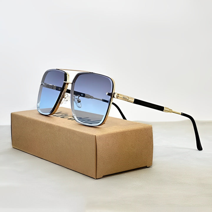 Raven Retro Aviator Sunglasses - Riley Grove