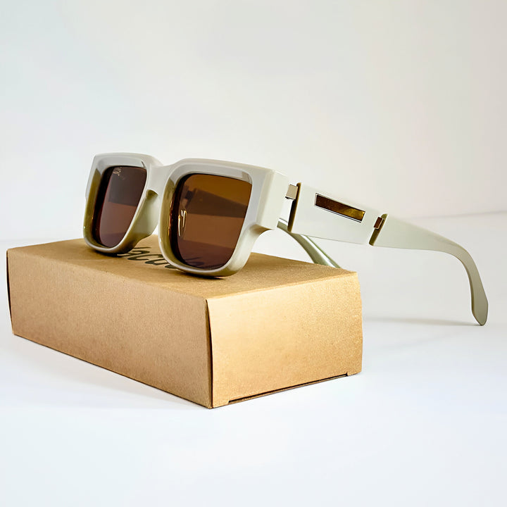 Boasting Square Sunglasses - Riley Grove