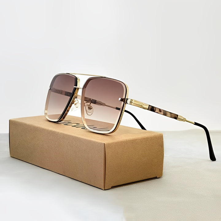 Raven Retro Aviator Sunglasses - Riley Grove