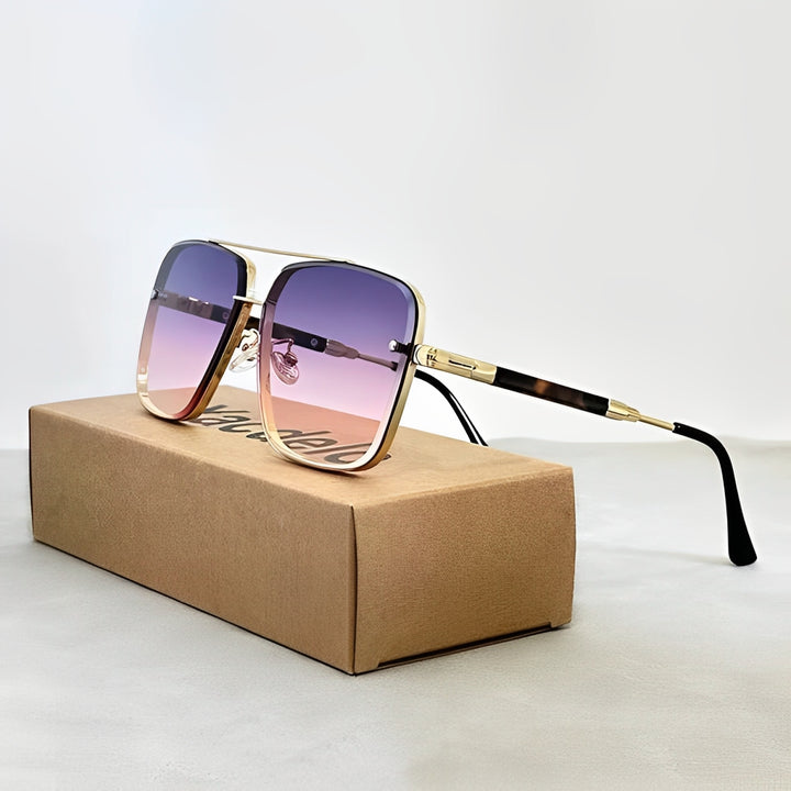 Raven Retro Aviator Sunglasses - Riley Grove