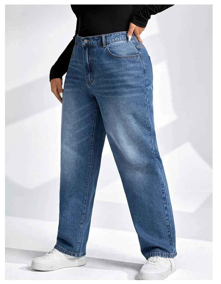 Urban Low Rise Baggy Jeans - Riley Grove