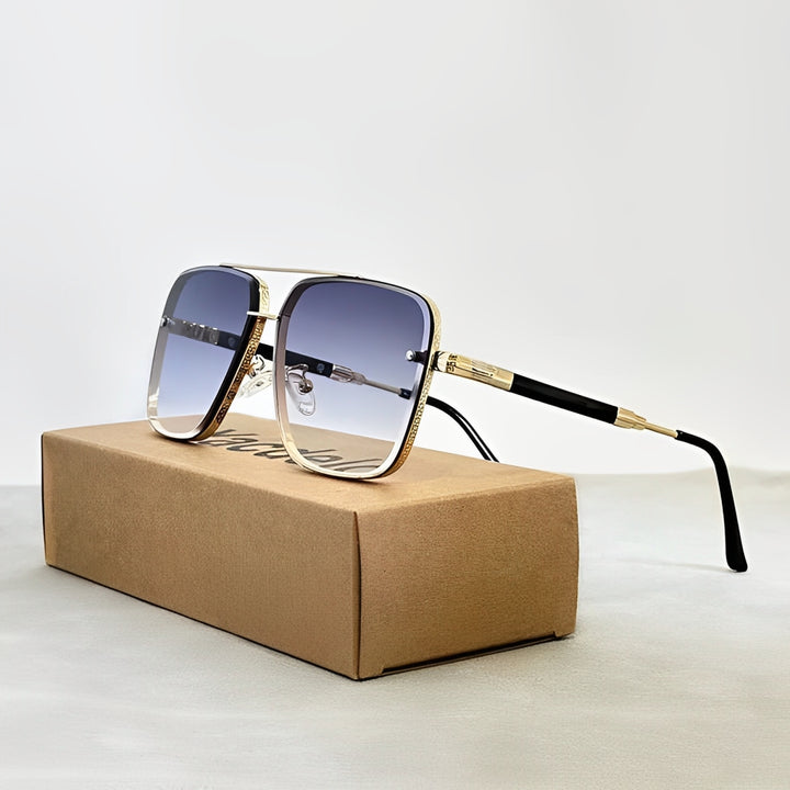 Raven Retro Aviator Sunglasses - Riley Grove