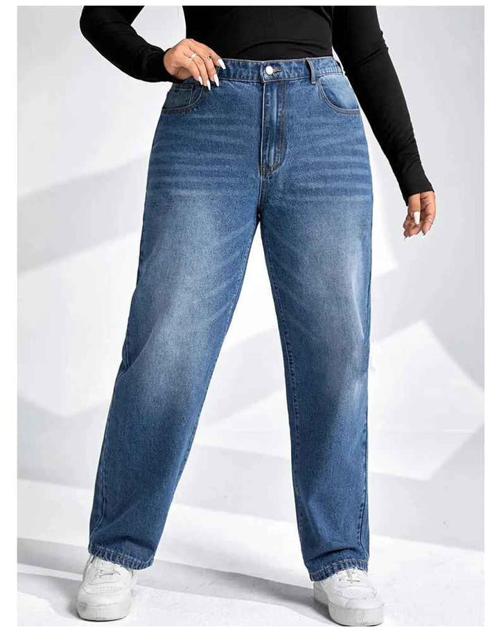 Urban Low Rise Baggy Jeans - Riley Grove