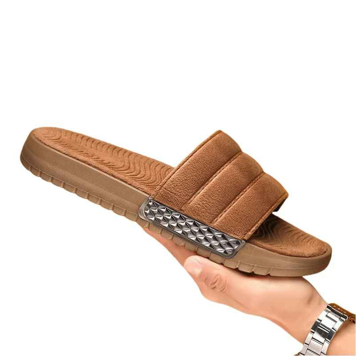 Versco Suede Leather Slippers - Riley Grove
