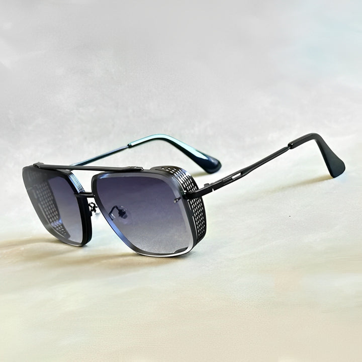 Gold Titanium Retro Built Aviators - Riley Grove