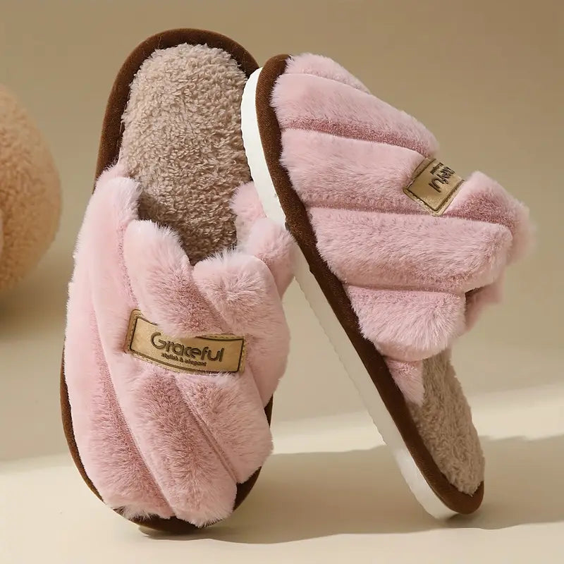 Graciette Sherpa Slides - Riley Grove