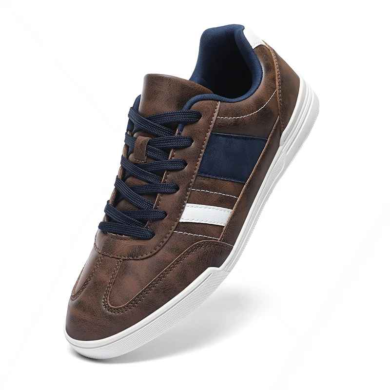 Laurent Leather Sneakers - Riley Grove