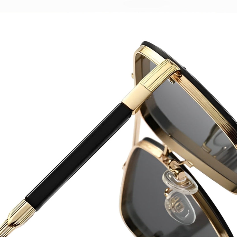 Raven Retro Aviator Sunglasses - Riley Grove