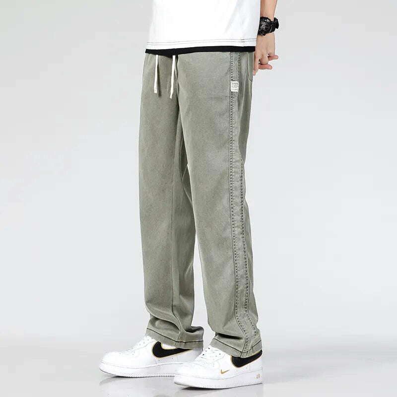 Maverick Cotton Denim Pants - Riley Grove