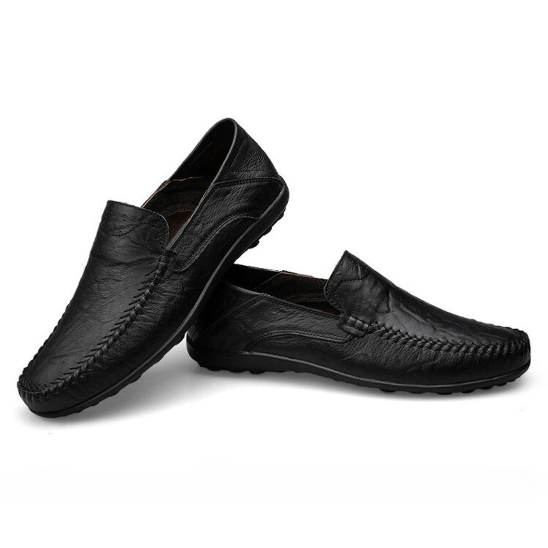 Cognac Loafers - Riley Grove