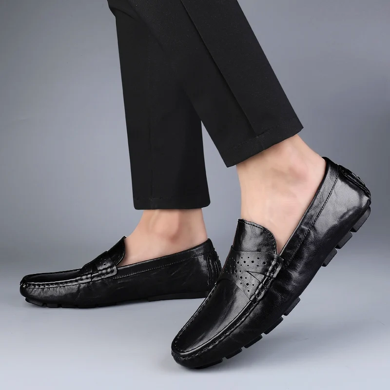Cosimo Genuine Leather Loafers - Riley Grove
