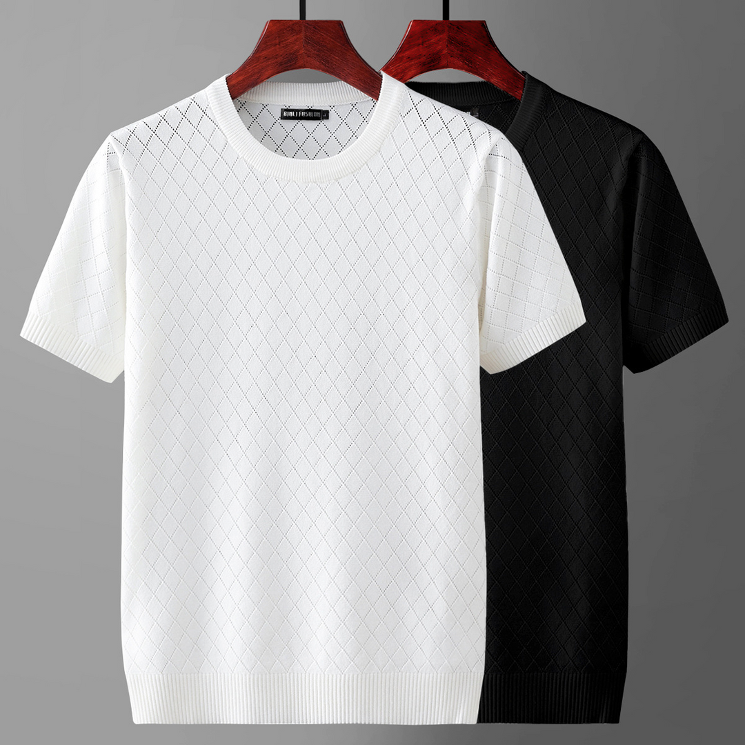 Branco Cashmere Tee - Riley Grove