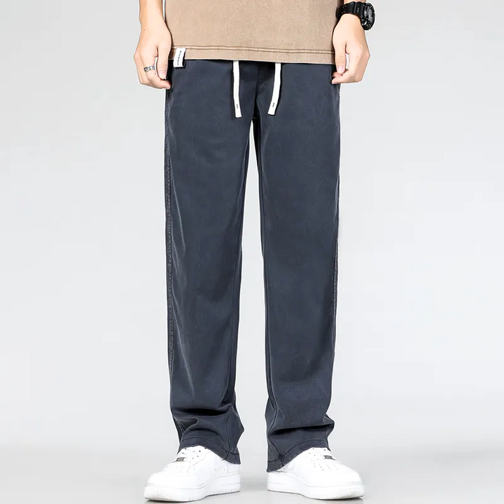 Maverick Cotton Denim Pants - Riley Grove
