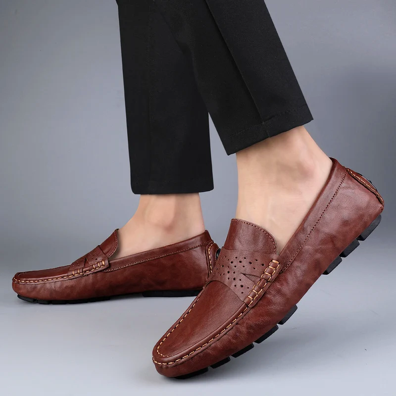 Cosimo Genuine Leather Loafers - Riley Grove