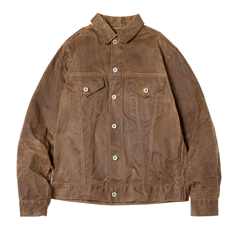 Tin Cloth Short Lined Cruiser Jacket - Riley Grove