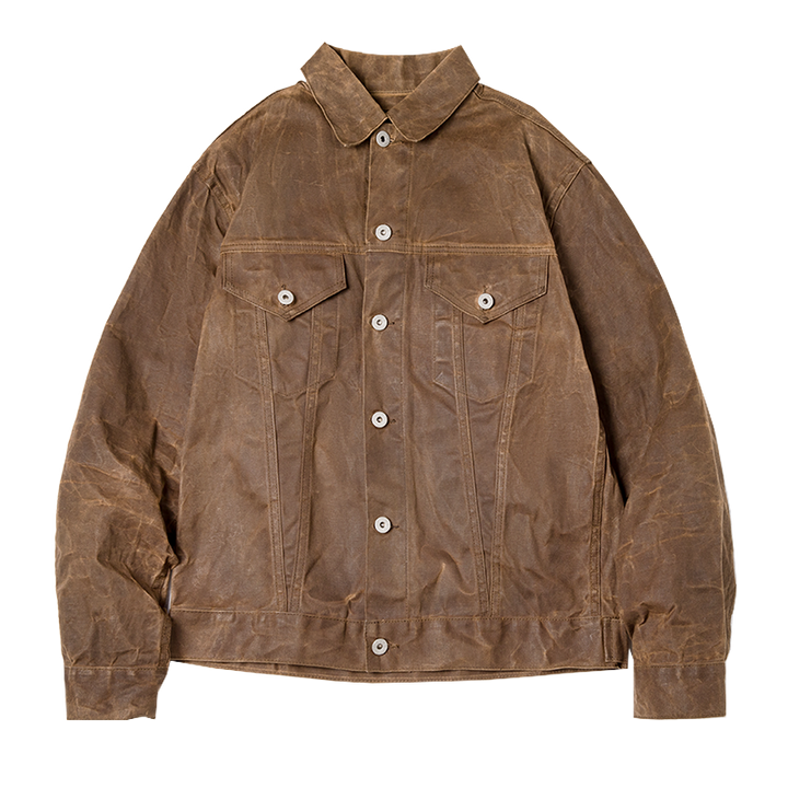 Tin Cloth Short Lined Cruiser Jacket - Riley Grove