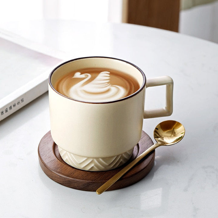 Nordic Aesthetic Charm Coffee Mugs - Riley Grove
