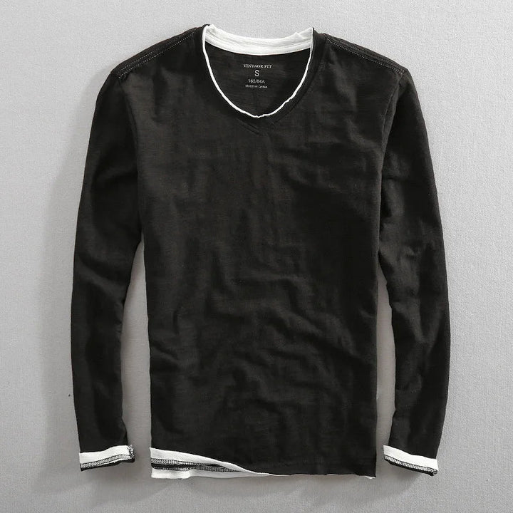 Maverick Cotton Knit T-shirt  ( Up-to 72-Hour of Wear ) - Riley Grove