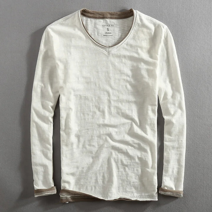 Maverick Cotton Knit T-shirt  ( Up-to 72-Hour of Wear ) - Riley Grove