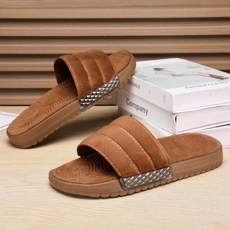 Versco Suede Leather Slippers - Riley Grove