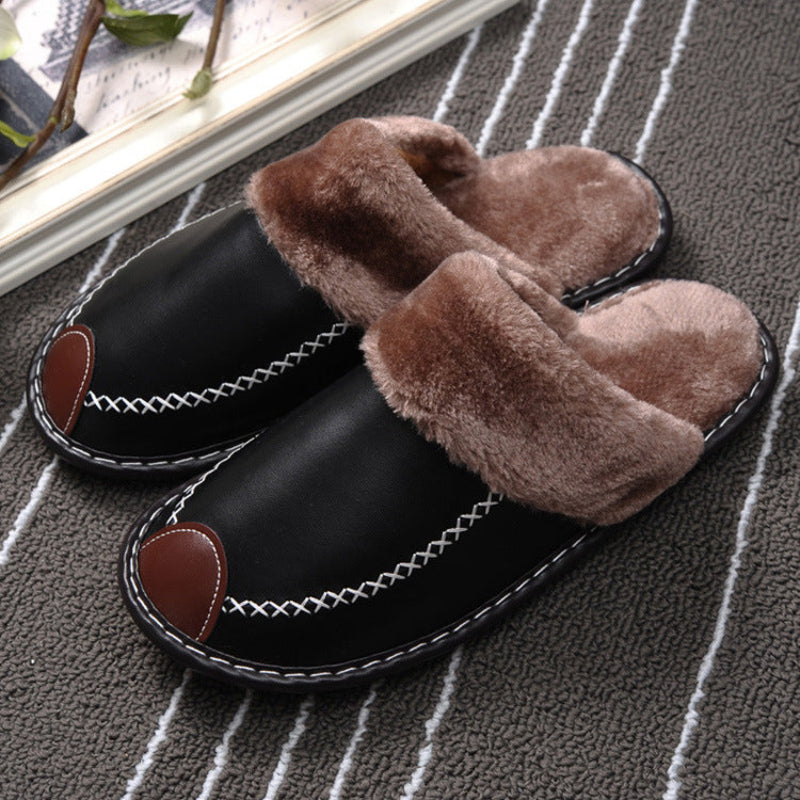 Reeves Premium Leather Slides - Riley Grove