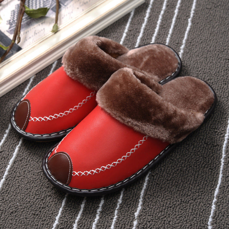 Reeves Premium Leather Slides - Riley Grove