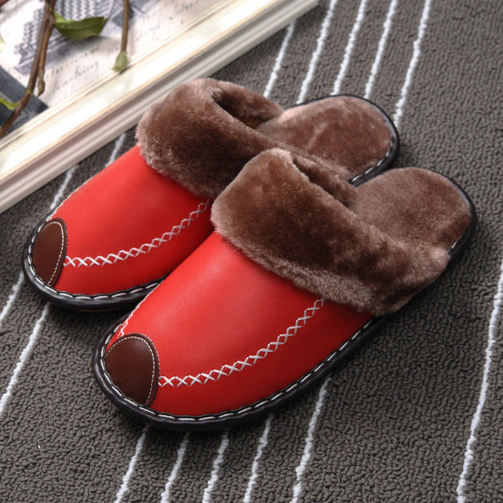 Reeves Premium Leather Slides - Riley Grove