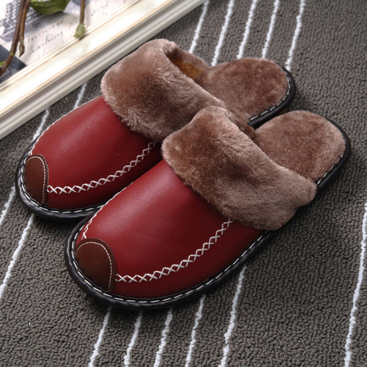 Reeves Premium Leather Slides - Riley Grove