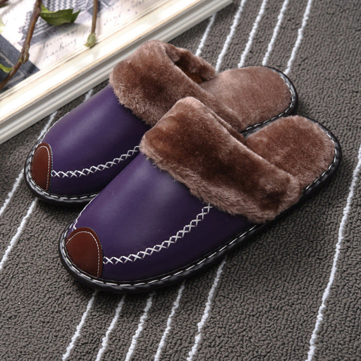 Reeves Premium Leather Slides - Riley Grove