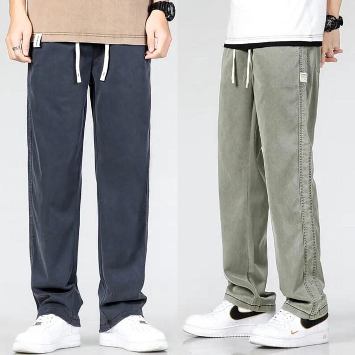 Maverick Cotton Denim Pants - Riley Grove