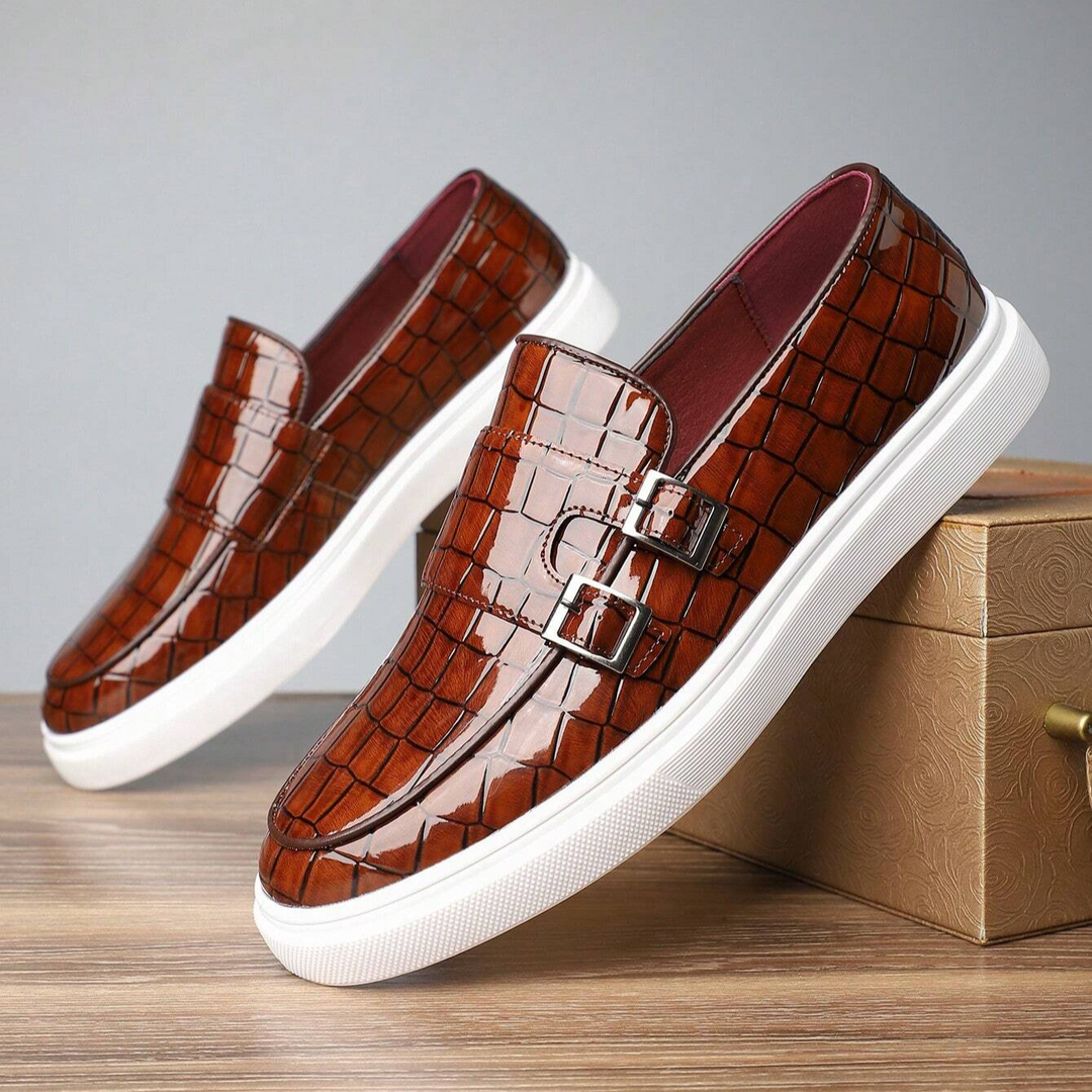 Carvani Leather Sneakers - Riley Grove