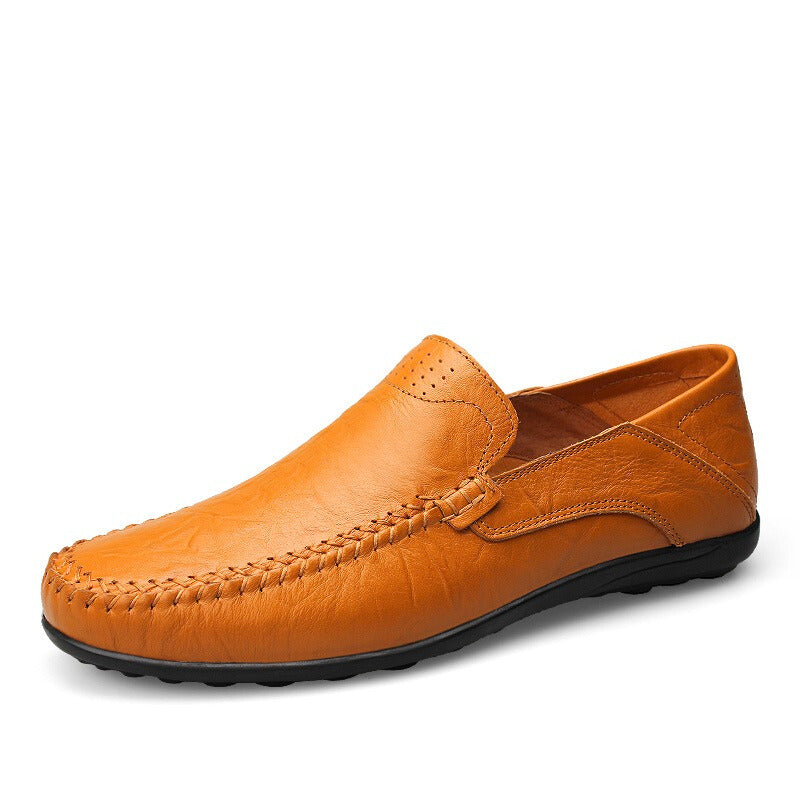 Cognac Loafers - Riley Grove