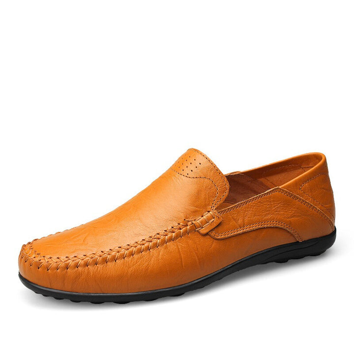 Cognac Loafers - Riley Grove