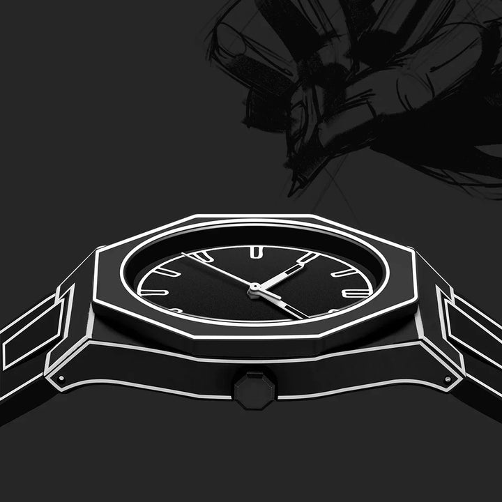 Riccardo Outlined 2D Watch - Riley Grove