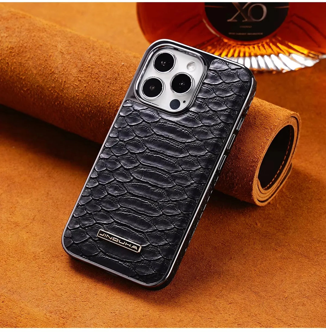 Veyron Genuine Leather iPhone Case - Riley Grove