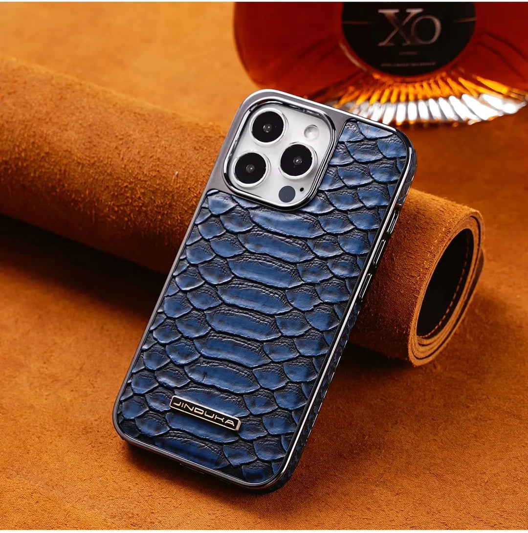 Veyron Genuine Leather iPhone Case - Riley Grove