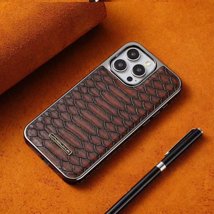 Veyron Genuine Leather iPhone Case - Riley Grove