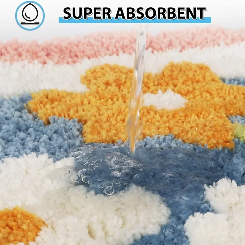 Floral Weave Bath Rug - Riley Grove