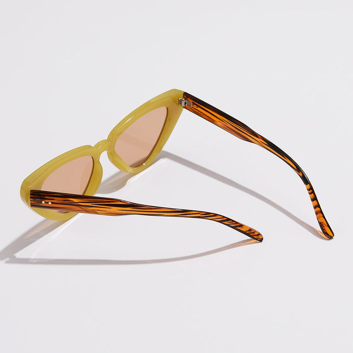 Yellow Sol Havana Sunglasses - Riley Grove