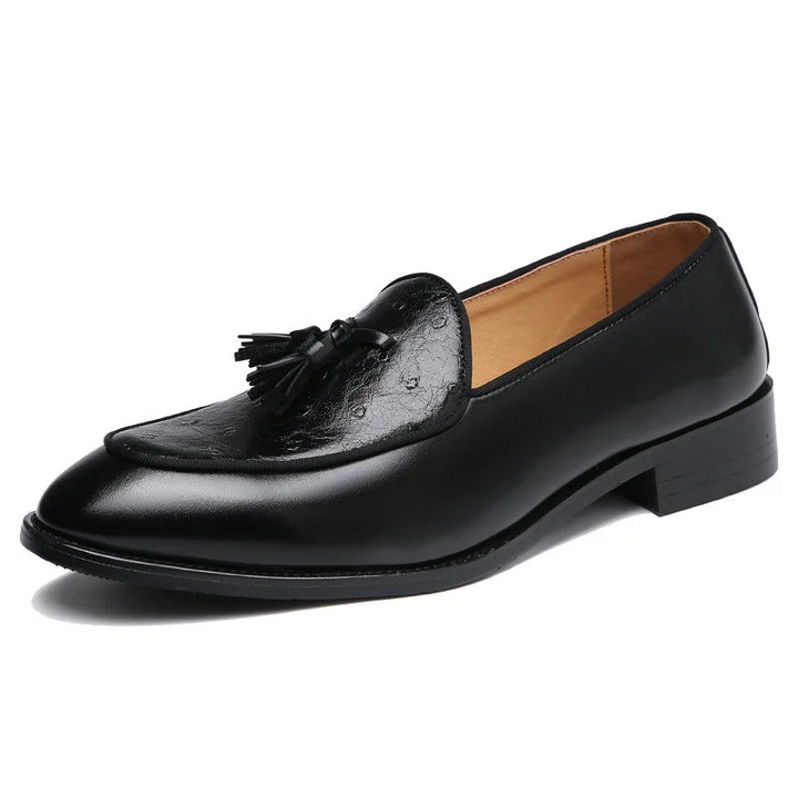 Moccasin Leather Tassel Shoes - Riley Grove