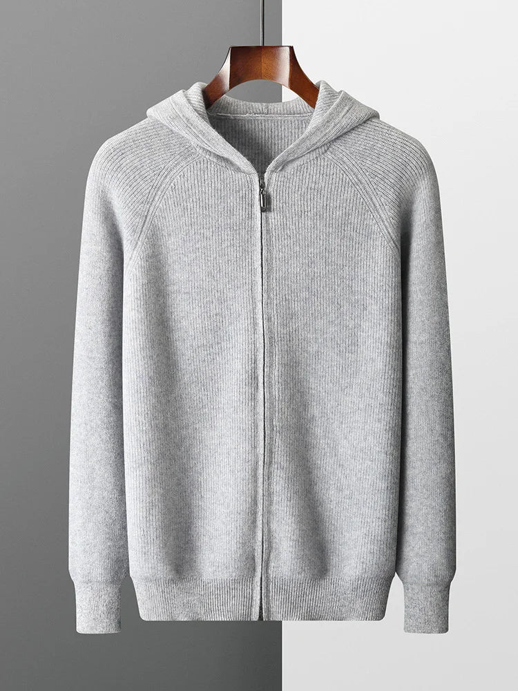 Merino blend Wool Hoodie - Riley Grove