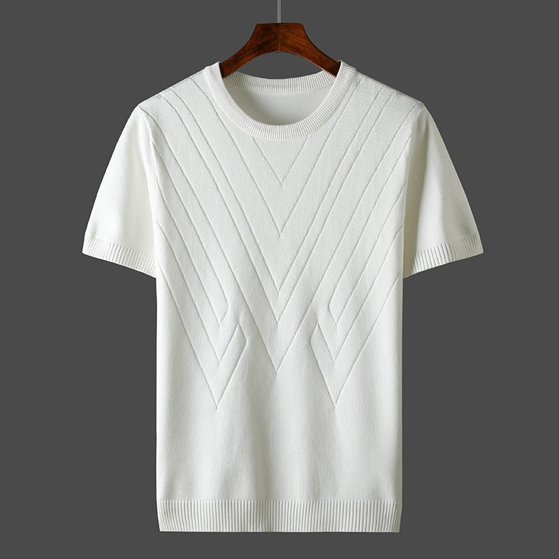 Merino Cashmere t-shirt - Riley Grove