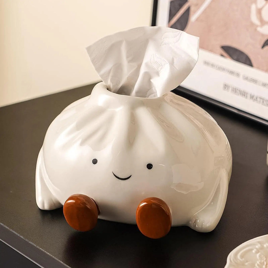 Lil' Bao Ceramic Tissue box - Riley Grove