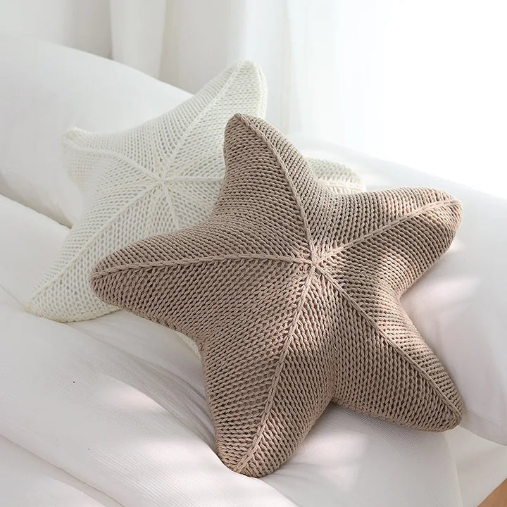 Coastal Charm Starfish Pillow - Riley Grove