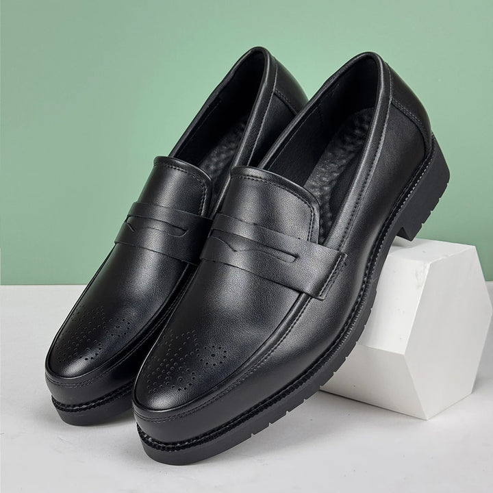 Archer Penny Leather Shoes - Riley Grove