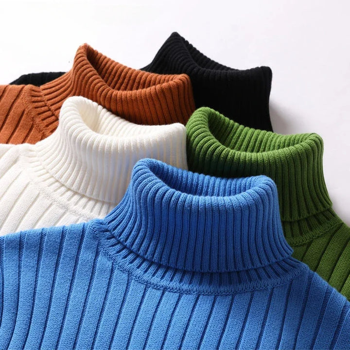 Bagachi Polo Turtleneck Sweater - Riley Grove